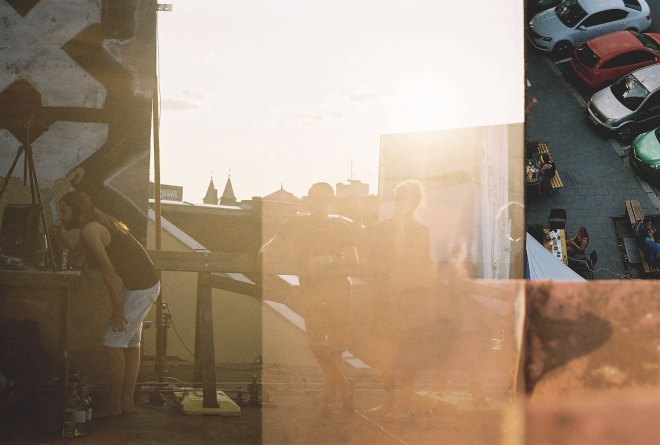 4 Banket Ostrava Dock rooftop party